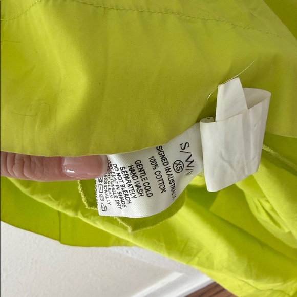 Lime Green Sleeveless Maxi Dress - Picture 13 of 13